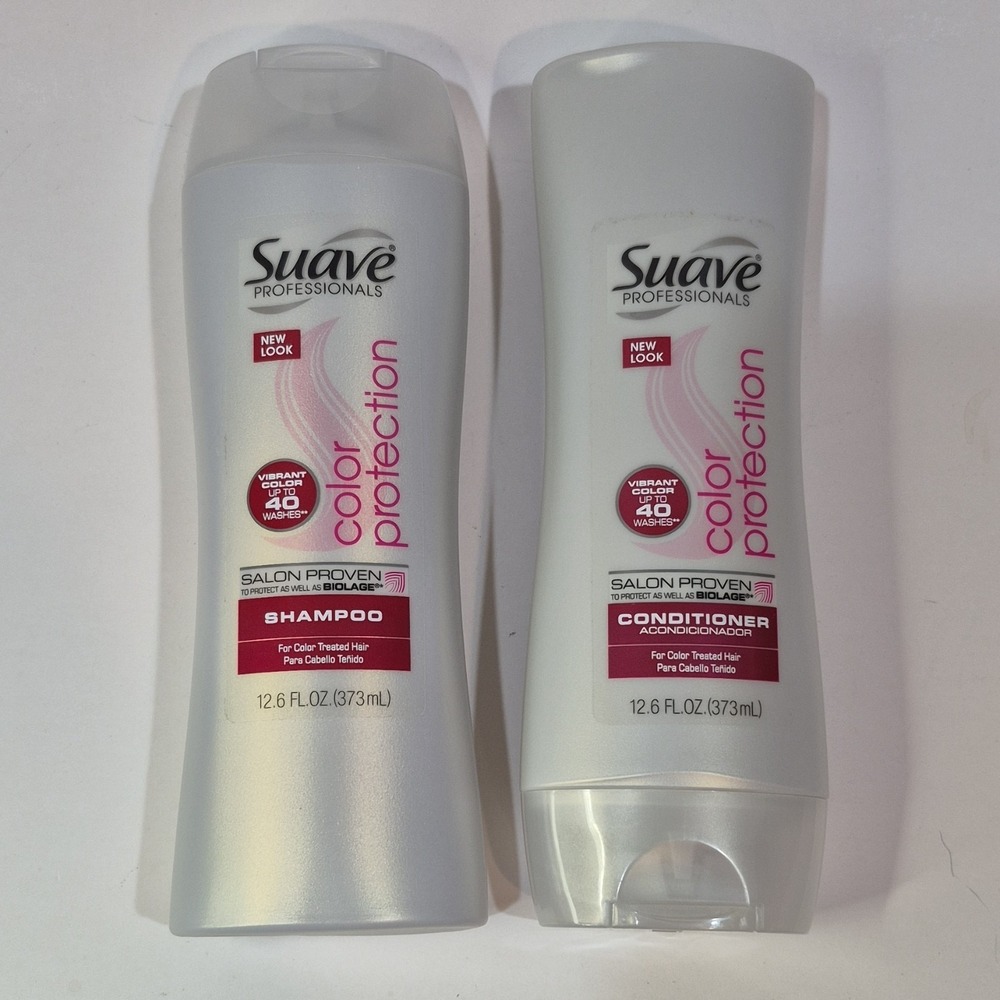 Suave Professionals Color Protection Shampoo & Conditioner 12.6 fl oz Set